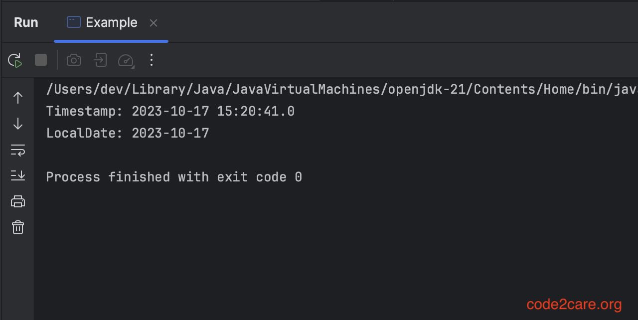 How to Convert Timestamp to Date in Java 8 or Above